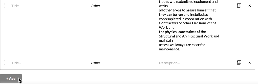 Submittal Builder: Add Submittals - Procore